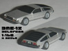 Dmc-12 DeLorean x2 N Scale 1:160 3d printed Painted and Decaled