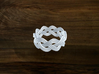 Turk's Head Knot Ring 3 Part X 9 Bight - Size 7 3d printed 