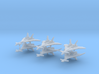 1/500 Mikoyan MiG-31 (Firefox) (x6) 3d printed 1/500 Mikoyan MiG-31 (Firefox) (x6)