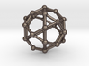 Icosidodecahedron 3d printed 