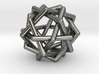 Six Tangled Pentagons 3d printed 