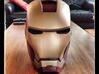 Iron Man Helmet: Eye Details 3d printed FUD painted black