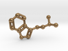 DMT (N,N-Dimethyltryptamine) Keychain Necklace 3d printed 