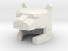 Robohelmet: Jaggedy Cat 3d printed 