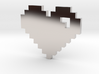 8 Bit Heart (Pixel Heart) 3d printed 