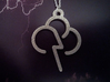 Stormy Cloud - Weather Symbol Pendant 3d printed 