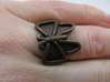 The Unfolding Butterfly Ring (US Size 5.5) 3d printed 