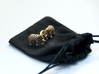 Elephant Cufflinks 3d printed 