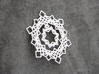 Squares Snowflake Ornament 3d printed 