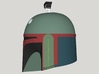 Boba Fett Helmet - Dented version 3d printed 