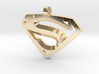 Superman Medallion 3d printed 