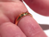 Nailed Wedding Ring - Size 4 3d printed 