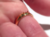 Nailed Wedding Ring - Size 10 3d printed 