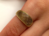 Twisted Ring - Size 10 3d printed 