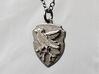 Ravenclaw Crest Necklace 3d printed 
