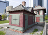 CNR - Signal Box tool Shed (HO Scale) 3d printed Actual Structure Reference Actual Structure Reference Actual Structure Reference