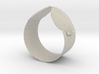 Napkin Scallop Ring 3d printed 