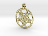 Euanthe pendant 3d printed 