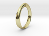 Moebius Love Ring 3d printed 