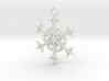 Snowflake Charm 3d printed 