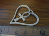 Heart Ankh Pendant 3d printed 