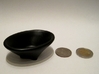 Simple Bowl 3d printed With a US-Quarter and a 2 euro coin