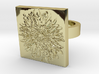 Dahlia Ring 2 3d printed 