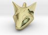 Stylish Fox Head Pendant 3d printed 