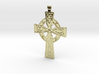 Celtic Cross Pendant 3d printed 