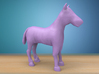 Miniature Horse 3d printed 