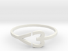 I heart Ring 3d printed 