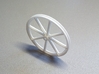 F3P Single motor contra - Main Friction Ring 3d printed Actual part printed in white strong and flexible.