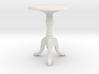 1:24 Colonial Side Table 3d printed 