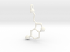 Serotonin Molecule 3d printed 