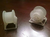 N Scale Steel Cable Reel (Full) 3d printed Steel cable reels full (left) and empty (right). Picture by jfarr1 (thanks!).