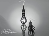 Handmade Teardrop Earrings / 3D Printed Earrings  3d printed 