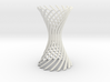 Curved Spiral Hyperboloid 3d printed 