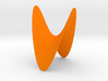 A Hyperbolic Paraboloid, with some Lines 3d printed 
