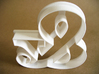 Ampersand typographic cookie cutter 3d printed 