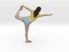 Yoga Pose (Lord of the Dance Pose - Natarajasana) 3d printed 
