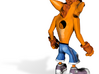 Crash Bandicoot - Crash Twinsanity - 90mm 3d printed 