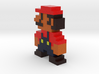 Pixel Mario 3d printed 