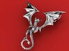 The Wyvern pendant.  3d printed 