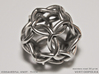 Icosahedral Knot thick 3d printed 