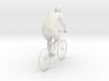 Man And Bicycle 1/29 scale 3d printed 