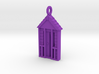 'Beach Hut' Strong and Flexible Plastic Pendant 3d printed 