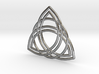 Double Triquetra with Ring 3d printed 