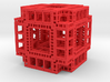 MengerKoch Fractal Cube 3d printed 