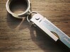 Q-Clip Key Dangler - Left Handed Carry 3d printed 