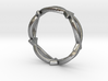 Jesus Fish Eternity Style Ring size 7 3d printed 